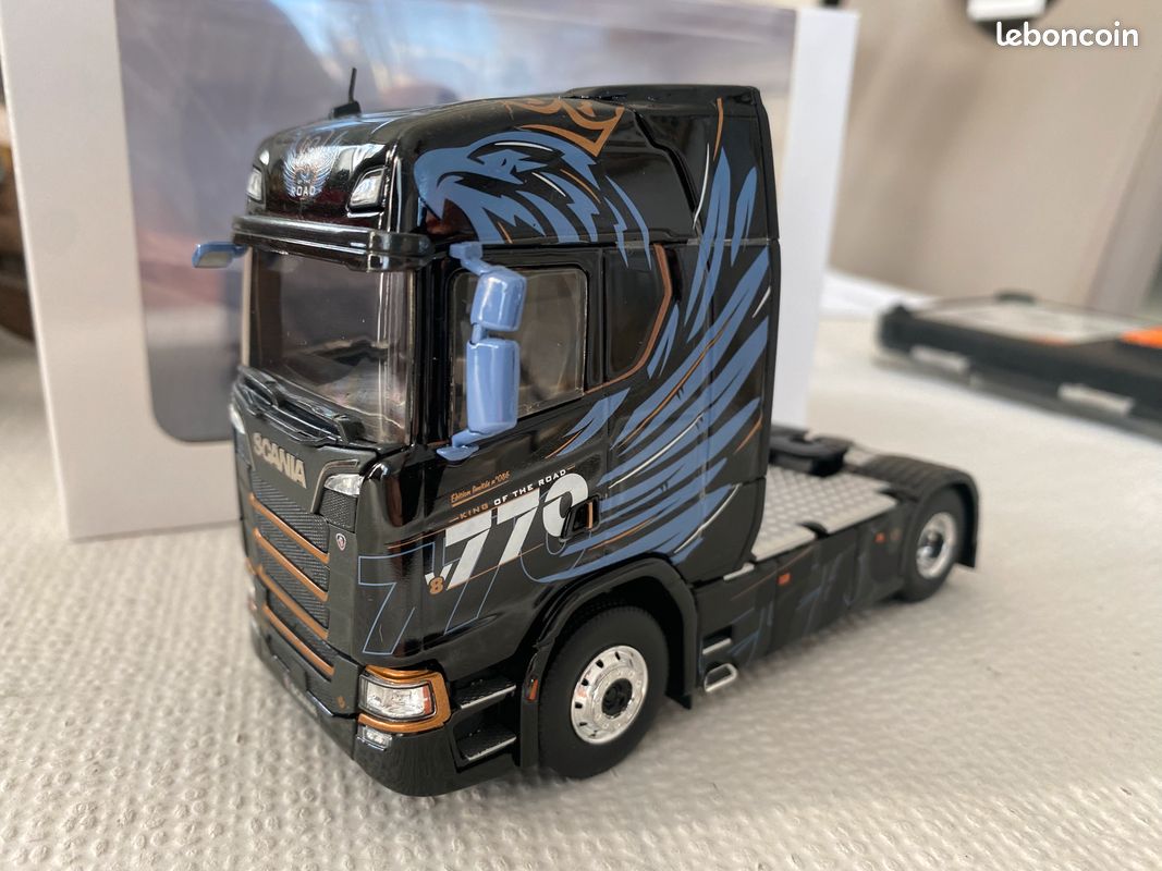 CAMION SOLO SCANIA R460 Tps Querlioz De Marque Eligor A L Échelle 1/43