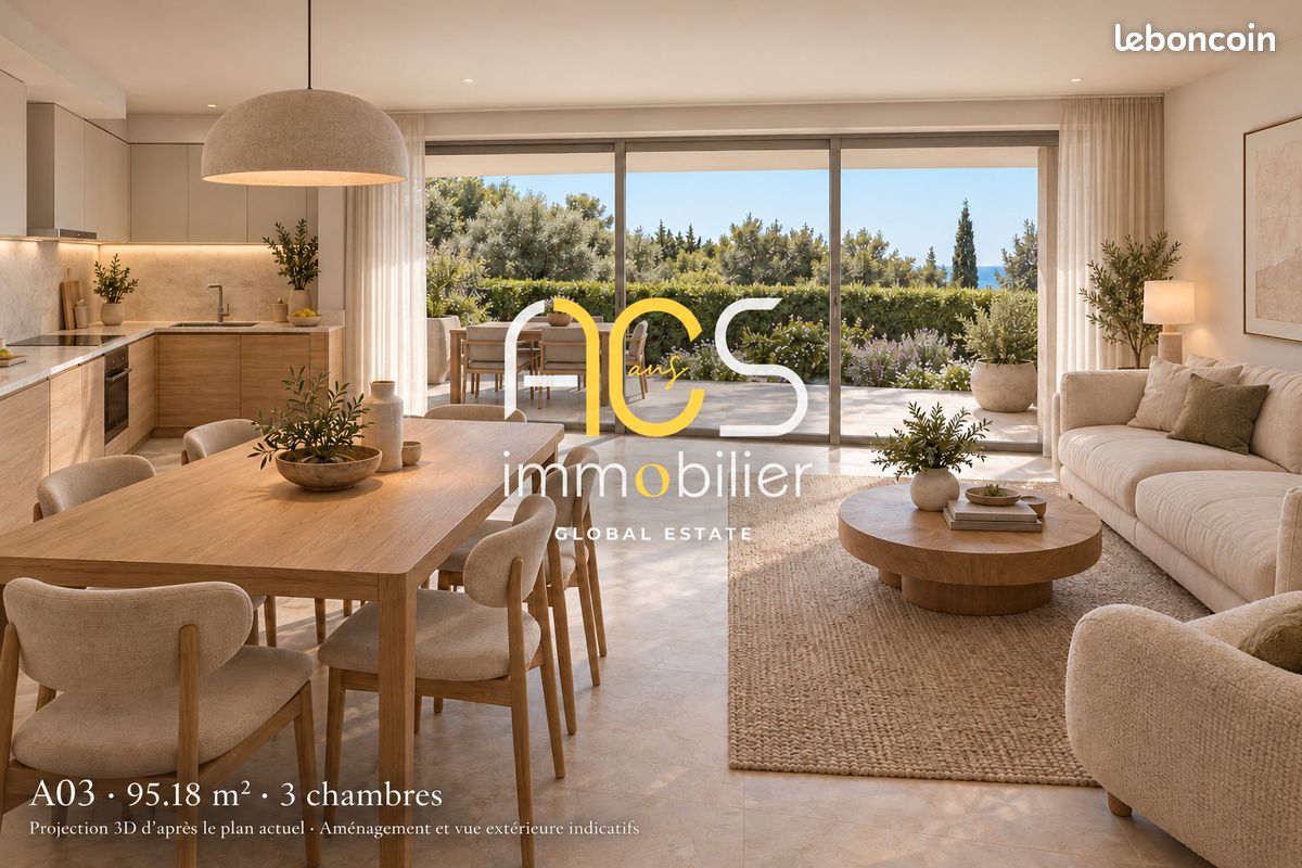 Appartement 4 pièces 95 m² · à Sainte-Maxime · 95 m² · 1 270 000 €