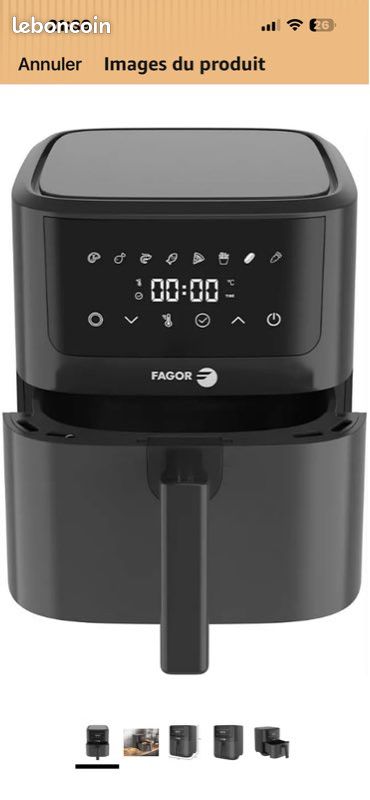 Air fryer fagor Cooking Fry 6.5L Digital FGR65 (image 8)