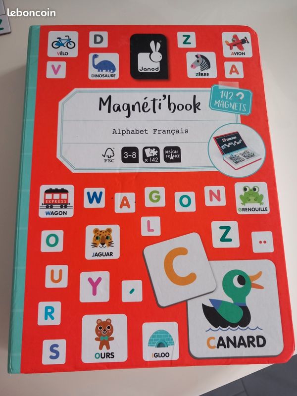 Lettres magnétiques Magnéti'book (image 1)