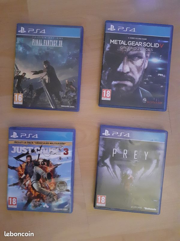 Jeux PS4 (image 1)