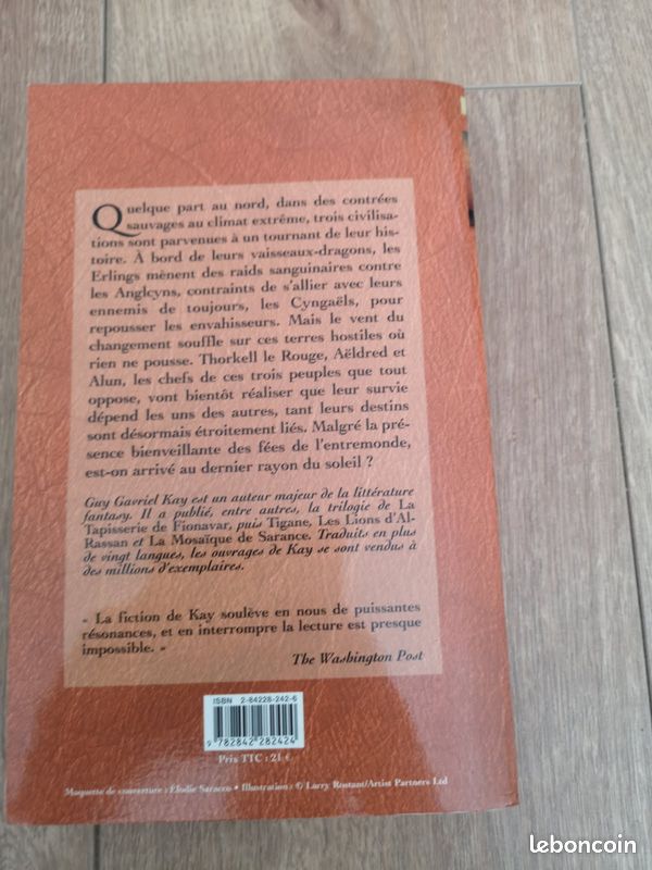 Le Dernier Rayon du soleil Guy Gavriel Kay, Le Pré aux Clercs, 2006 (image 2)