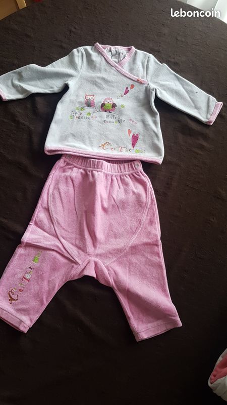 Pyjama fille 18 mois (image 1)
