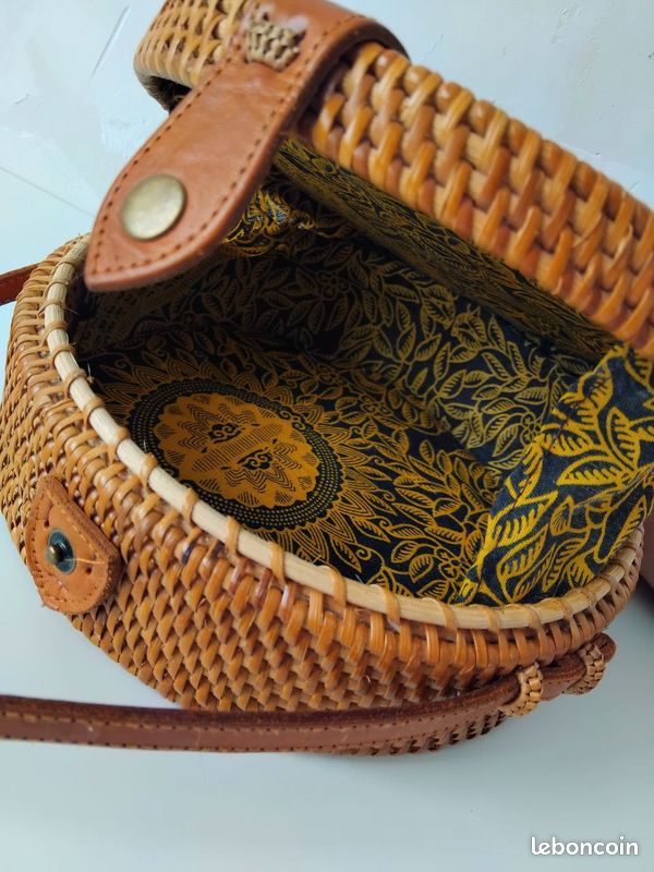 Rotin Sac Ã Main Fabrication Artisanale Sac à Main En Rotin