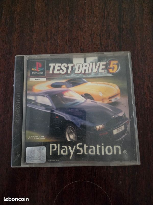 TEST DRIVE 4 PS1 PlayStation 1 PAL Complete With Manual Free Tracked AU