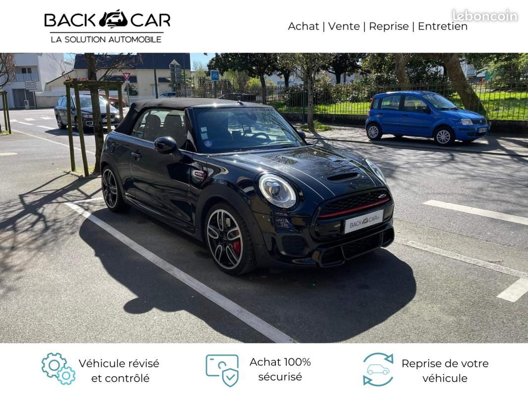 Mini F57 Cabriolet 231 ch John Cooper Works PRO BVA6 - 2P / LIGNE JCW AFFICHAGE TETE HAUTE SIEGES... (image 29)