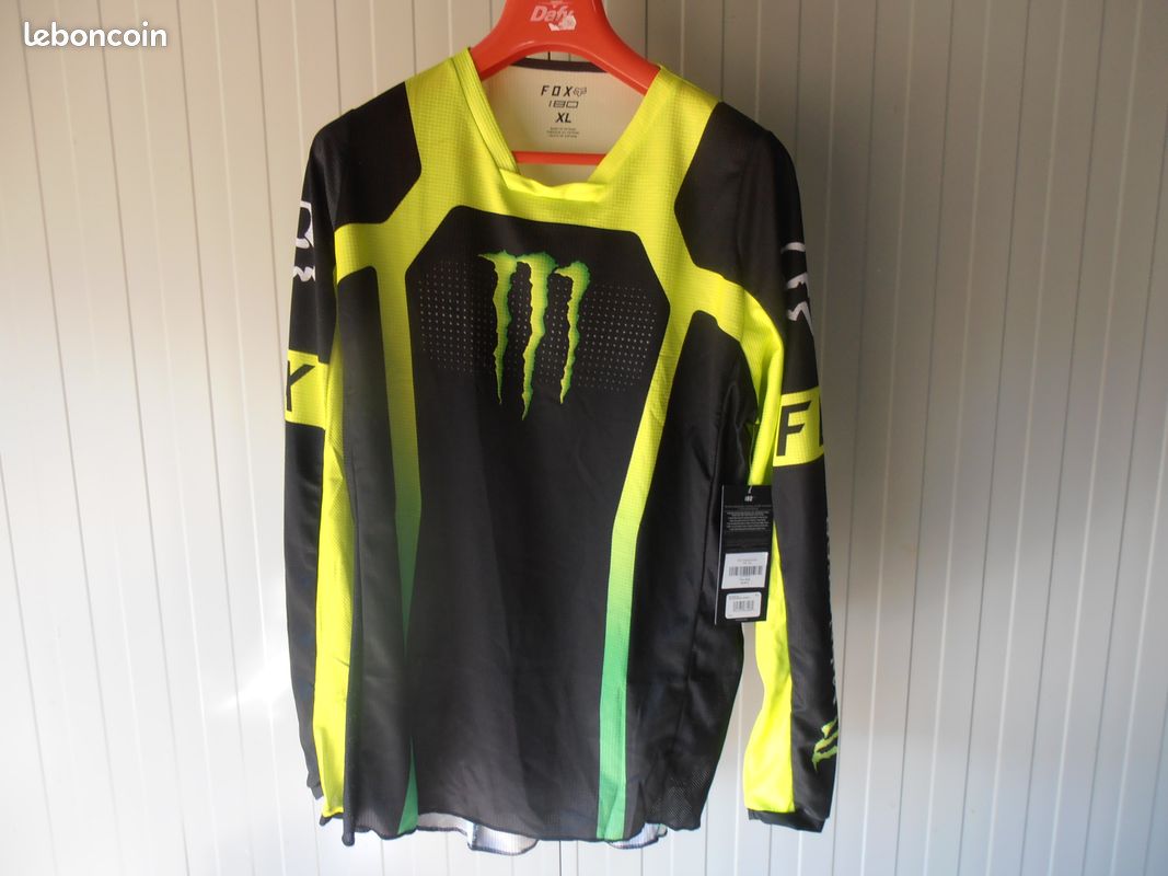 T-shirt motocross Fox taille XL (image 1)