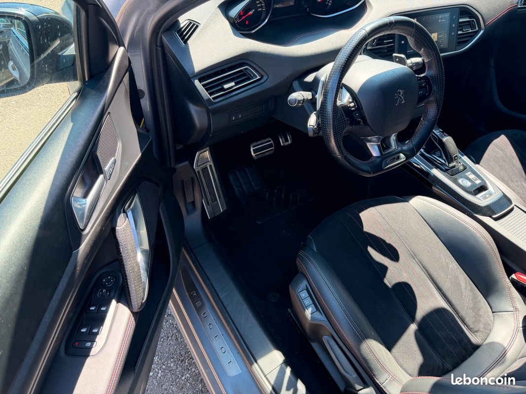 Peugeot 308 sw break 2.0 hdi gt line 180cv boite auto 8 hifi denon keyless go siege chauffant massant gps led (image 10)