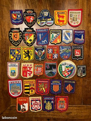 INSIGNE PATCH Ecusson Blason Armee Uniforme Foureau Epaule 2° Bsc-Em