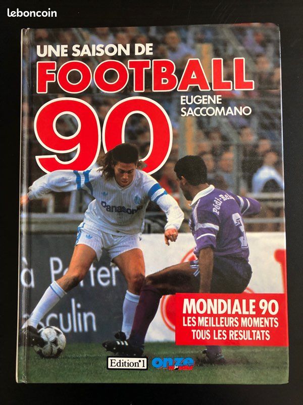 Une saison de football d’Eugene Saccomano 1990 (image 1)