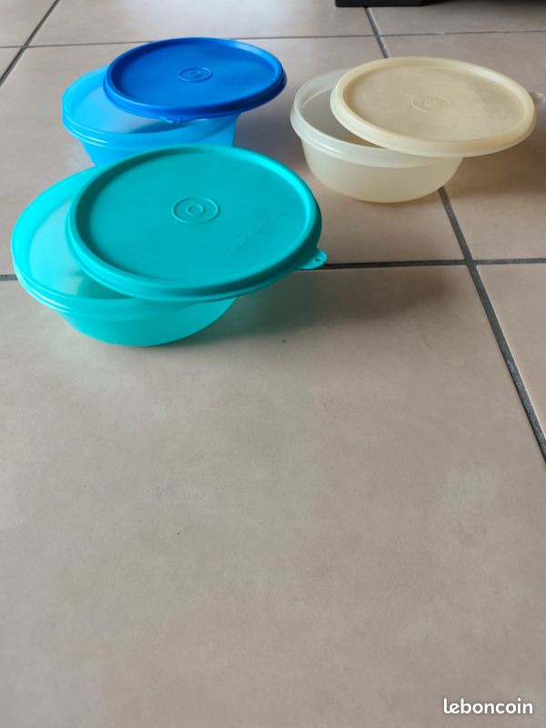 Tupperware 3 récipients 600 ml (image 1)