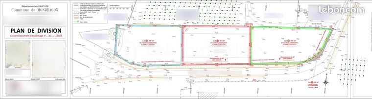 Terrain 947 m² Mondragon