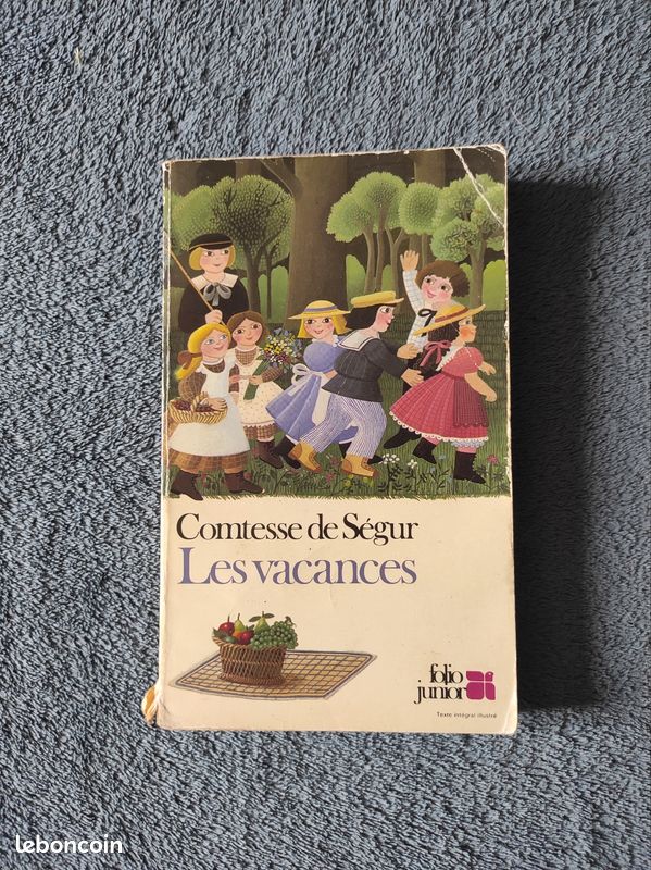 Livre - Les vacances, La Comtesse de Ségur (image 1)