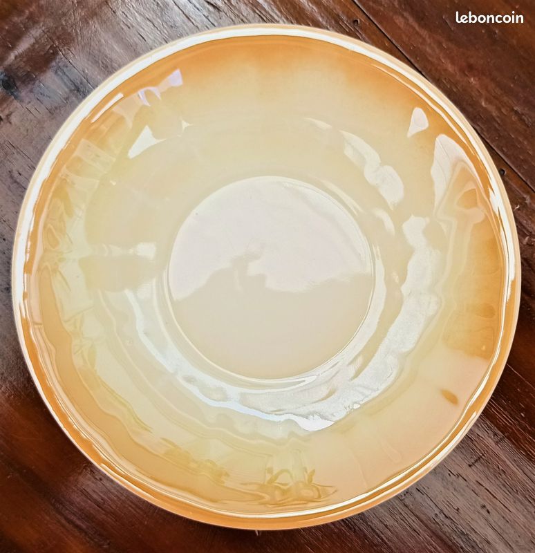 Elégant trio cafetière/sucrier/pot à lait porcelaine COCEMA de Fès, Ma