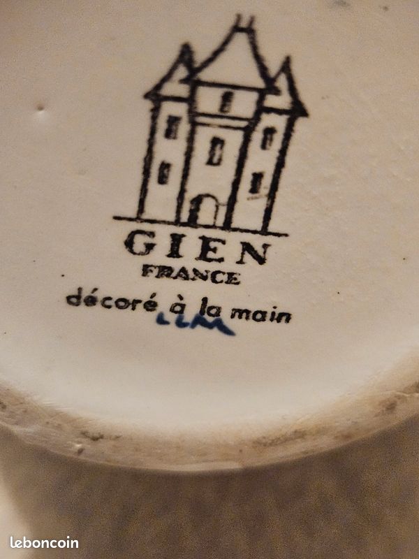 Aiguière gien renaissance hauteur 26 cm (image 8)
