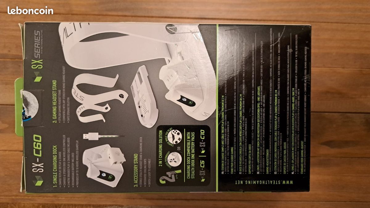 Station de Gaming avec Casque C6-100 – État neuf (image 3)