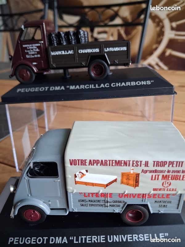 Peugeot - J9 VSR BBP Pompiers 1986 - Modèle Presse - 1/43 - Autos