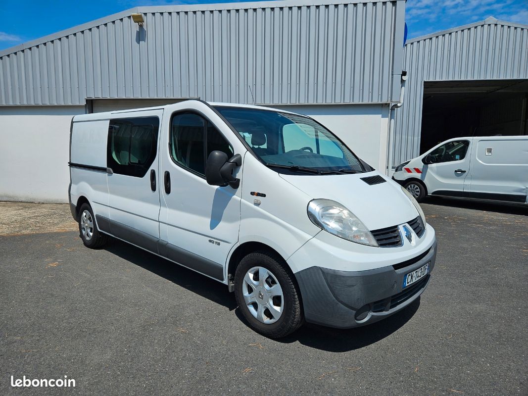 Trafic 2.0dci 115cv cabine approfondi long (image 1)