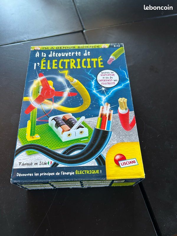 sciences futures optique jeu scientifique Gégé vintage INCOMPLET PORT