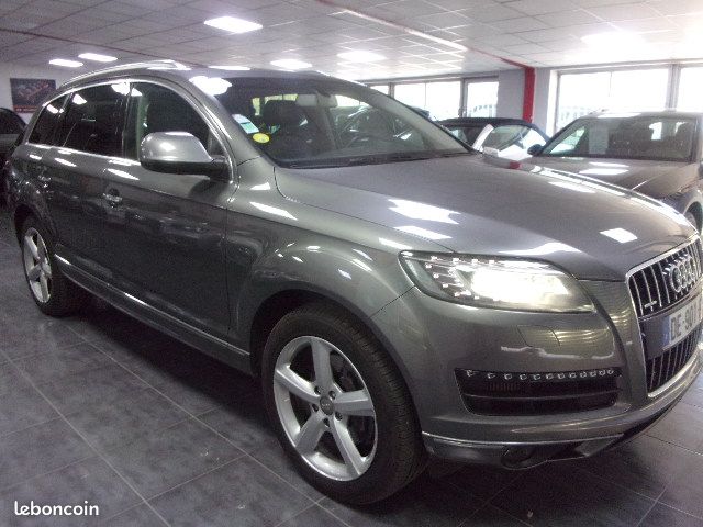 Audi Q7 3.0 V6 TDI 245 DPF Quattro Avus Tiptronic A 7 places 3/14 102MKM 2°MAIN/FRANCE SUSP° PNEUMATIQUE/CAMERA+RADARS/JA20/SIEGES ELECTR+CHAUFF+MEMOIRE/TOIT OUVRANT/HAYON ELECTR FACTURES ENTRETIEN A (image 1)