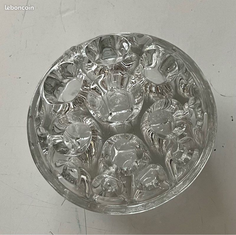Vase boule en verre Made in France (image 3)