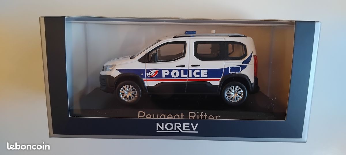 NOREV 1/43 – Peugeot Rifter 2019 Pompiers – Miniature De Collection