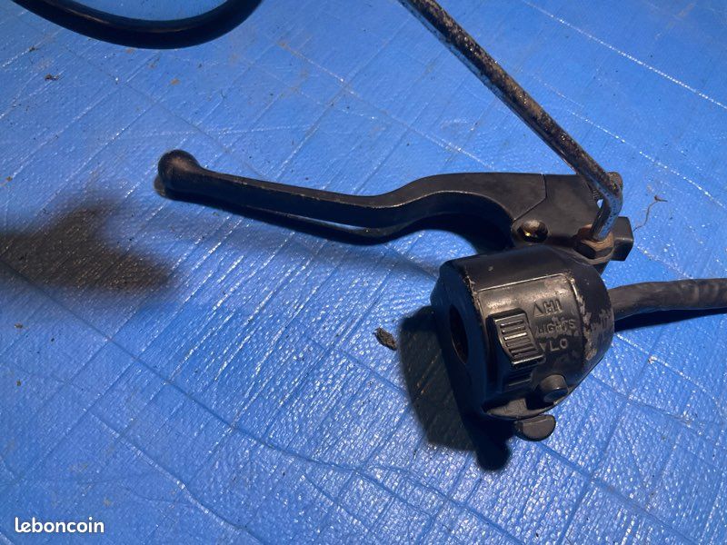 Commodo gauche complet avec cocotte et levier d embrayage pour Honda CB 500 Four k0 K1 CB500F (image 3)