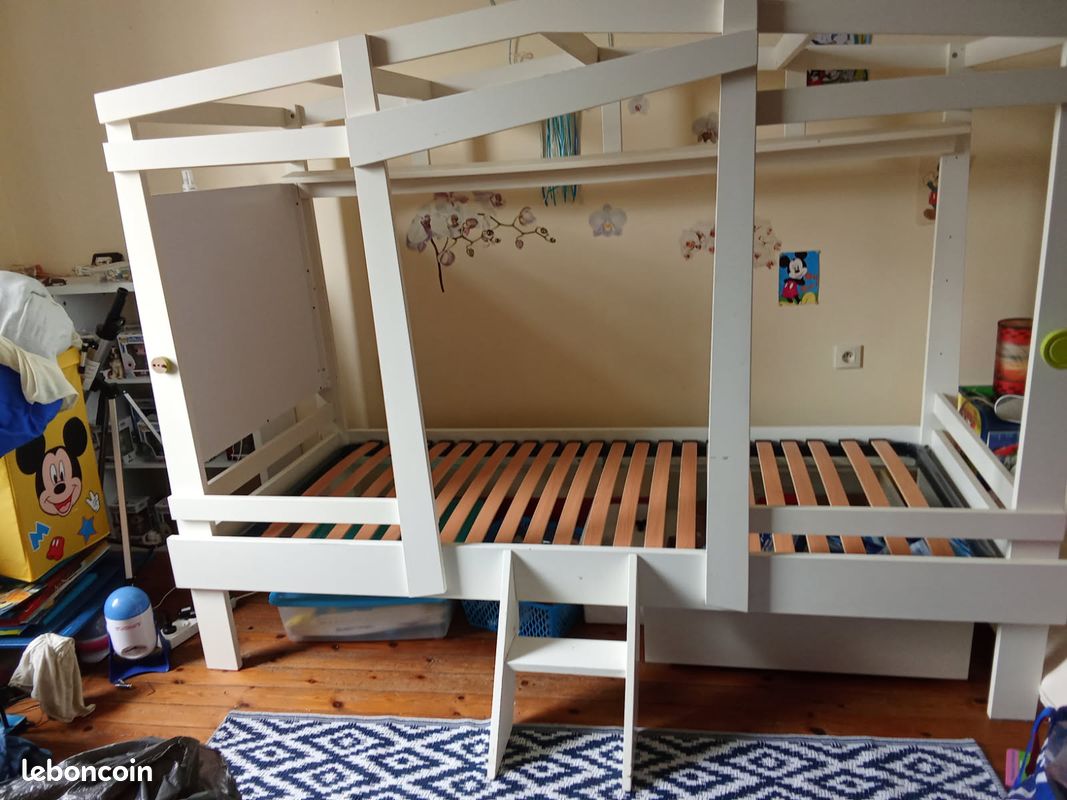 Lit cabane enfant (image 1)