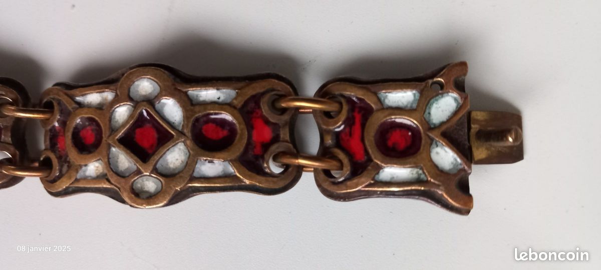 Bracelet bronze signé Dominique Piechaud (image 4)