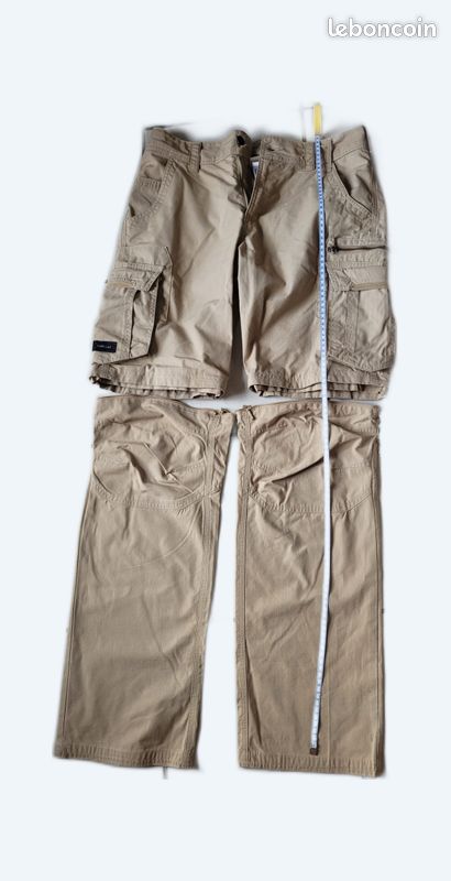 Pantalon Cargo Homme Black Yak - Léger, Imperméable Pour Randonnée - Taille M