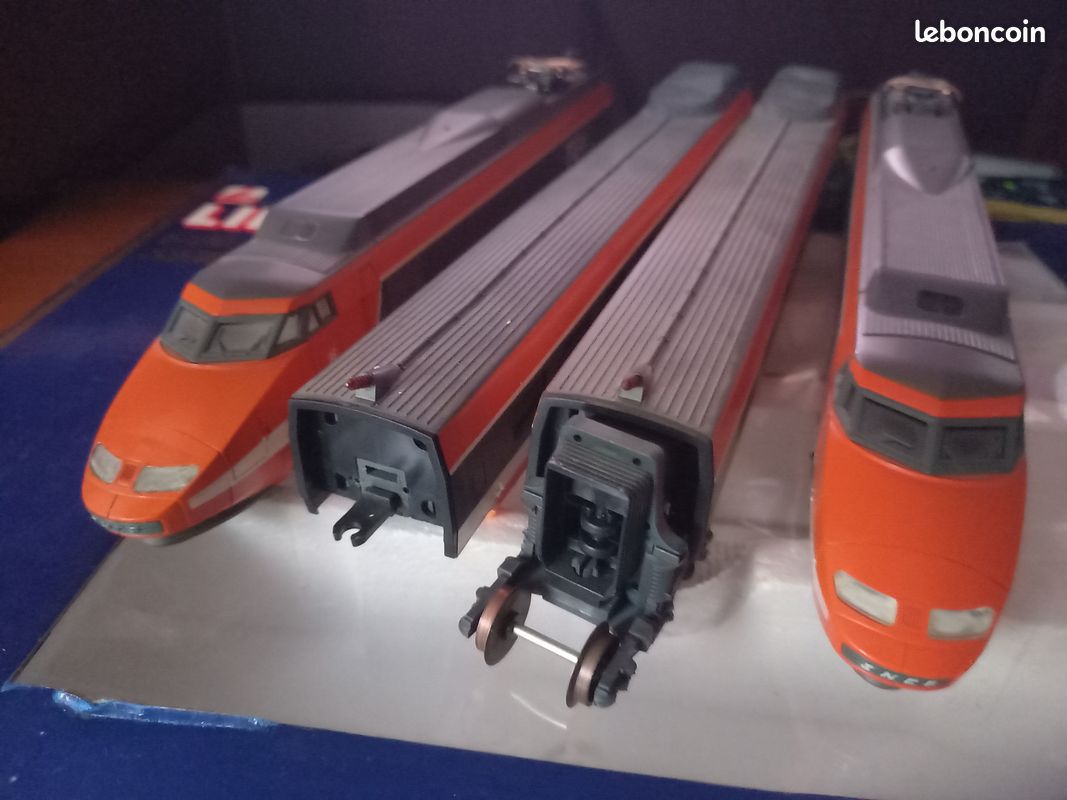 10 Bogies Jouef/Lima Pour TGV Et Autres Trains Ho – Occasion