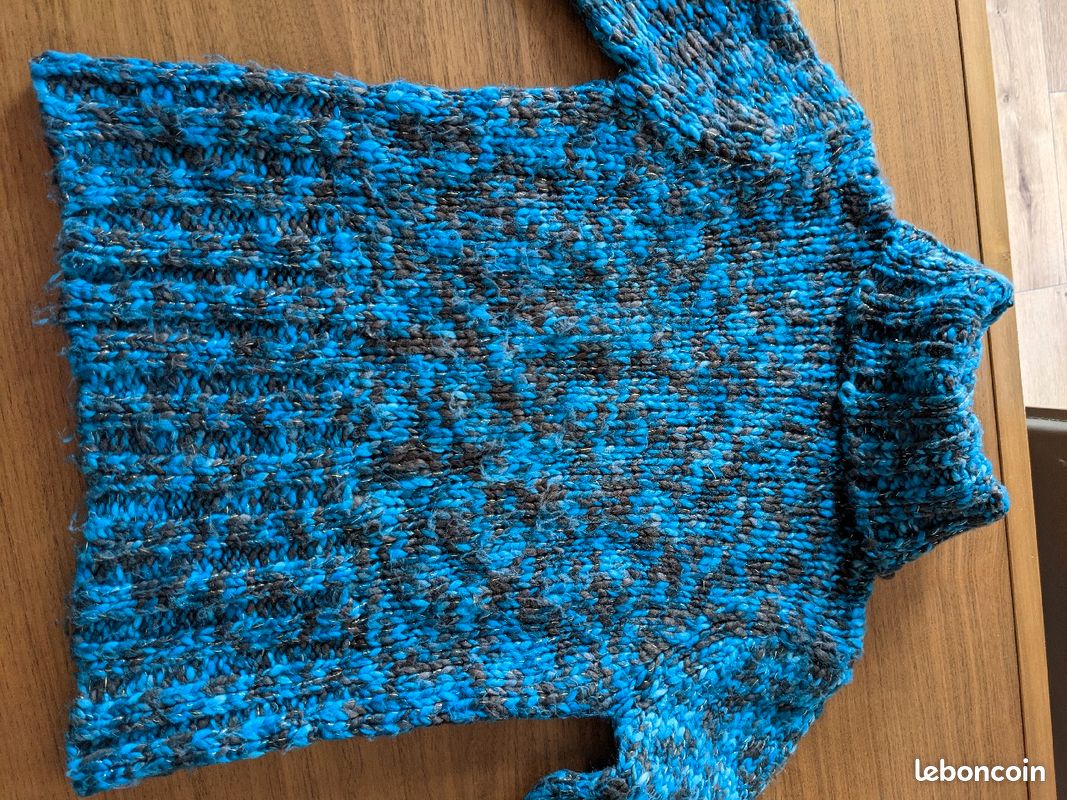 Pull Bleu et marron Pimkie (image 1)