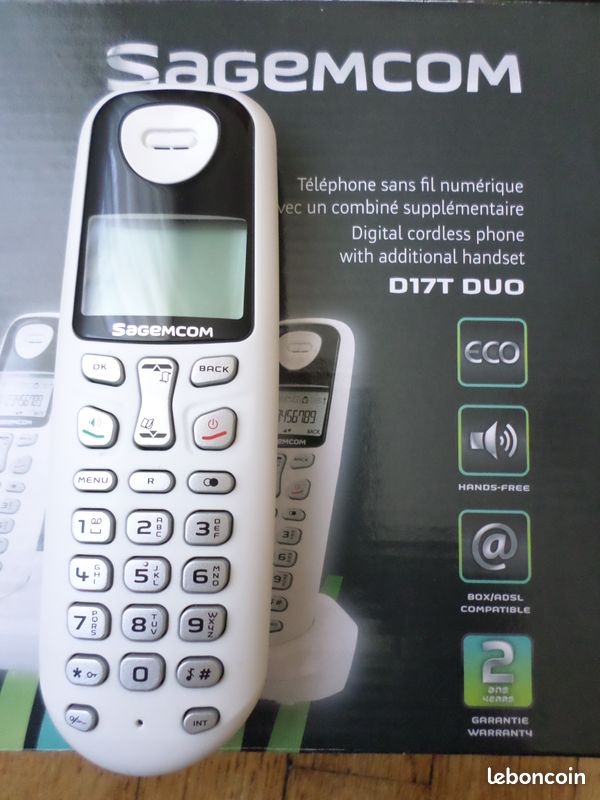 Téléphone Sagem D17T Duo (occasion) (image 2)