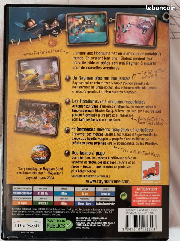 Jeu Rayman 3 (image 2)