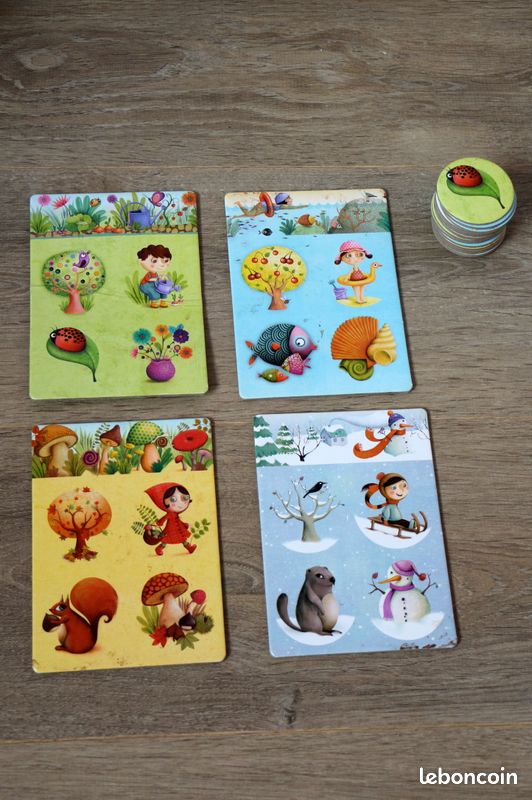 Jeu éducatif Loto 4 saisons - DJECO (image 3)