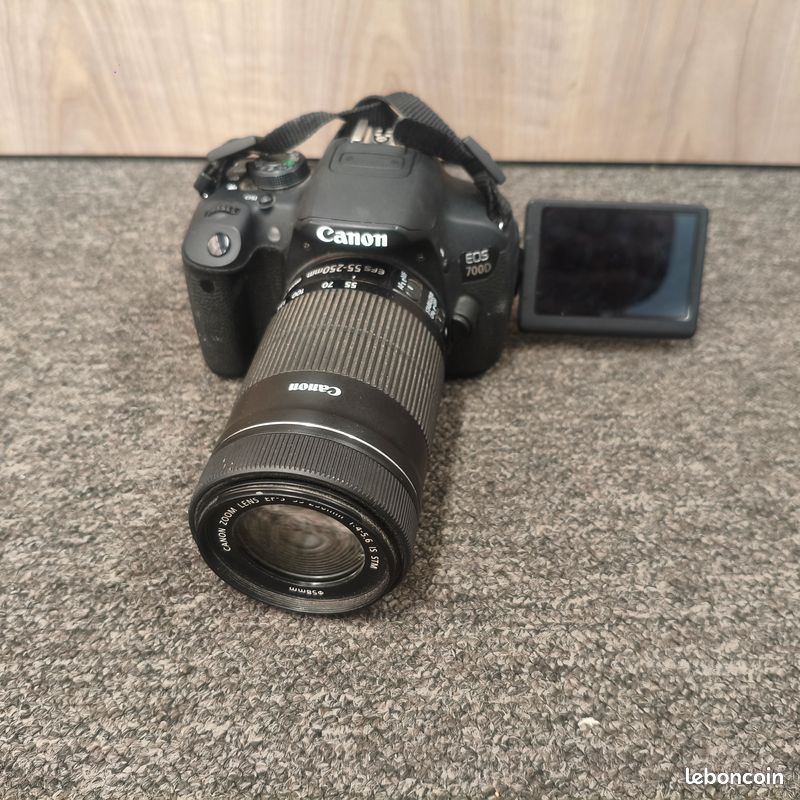 Canon Eos 700D + 55-250 - 1:4-5.6 IS STM - Garantie 2 ans (image 7)