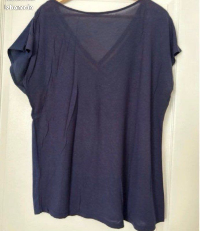 T-shirt Femme Camaïeu Multicouleur Taille XL Neuf Avec étiquettes