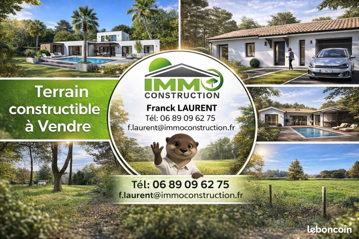 Terrain 590 m² Gauriaguet · 65 000 €