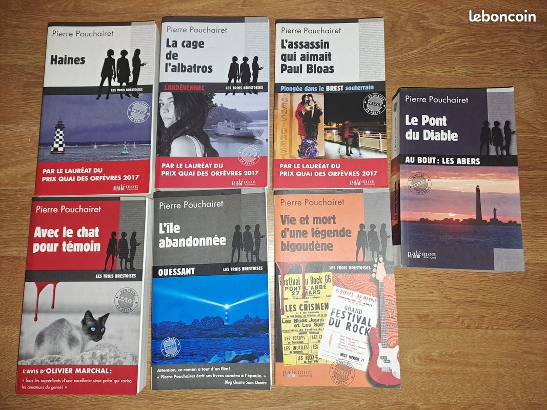 Lot de livres Pierre Pouchairet (image 1)