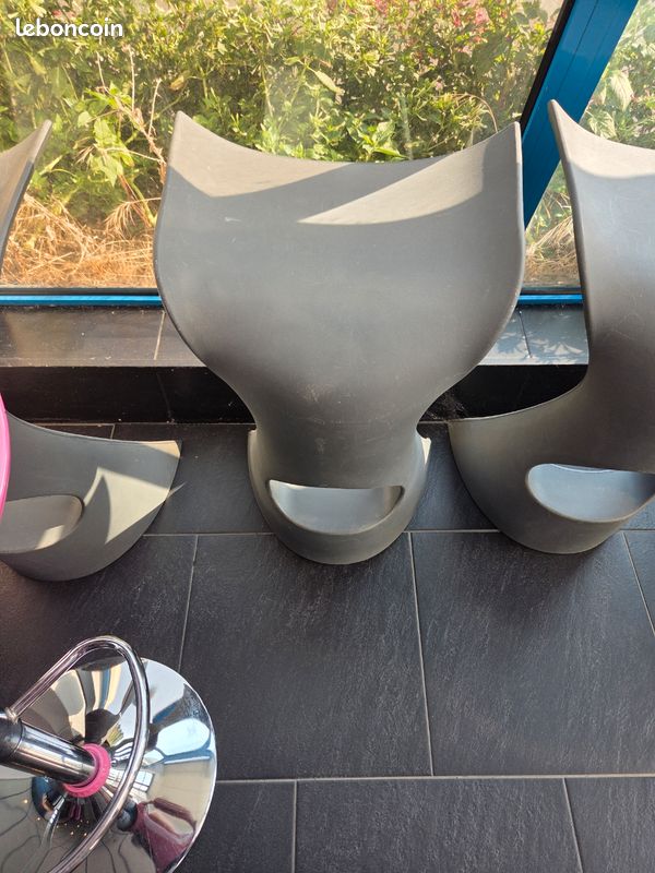 Lot de 4 tabourets de bar Slide Koncord – Design Karim Rashid (image 5)