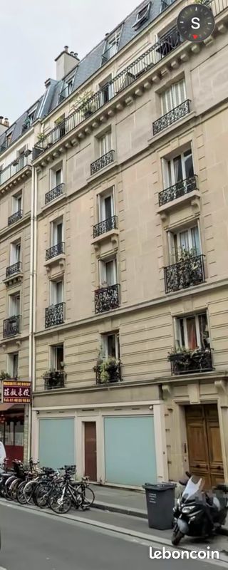 Appartement 1 pièce 9 m² · à Paris · 9 m² · 103 000 €