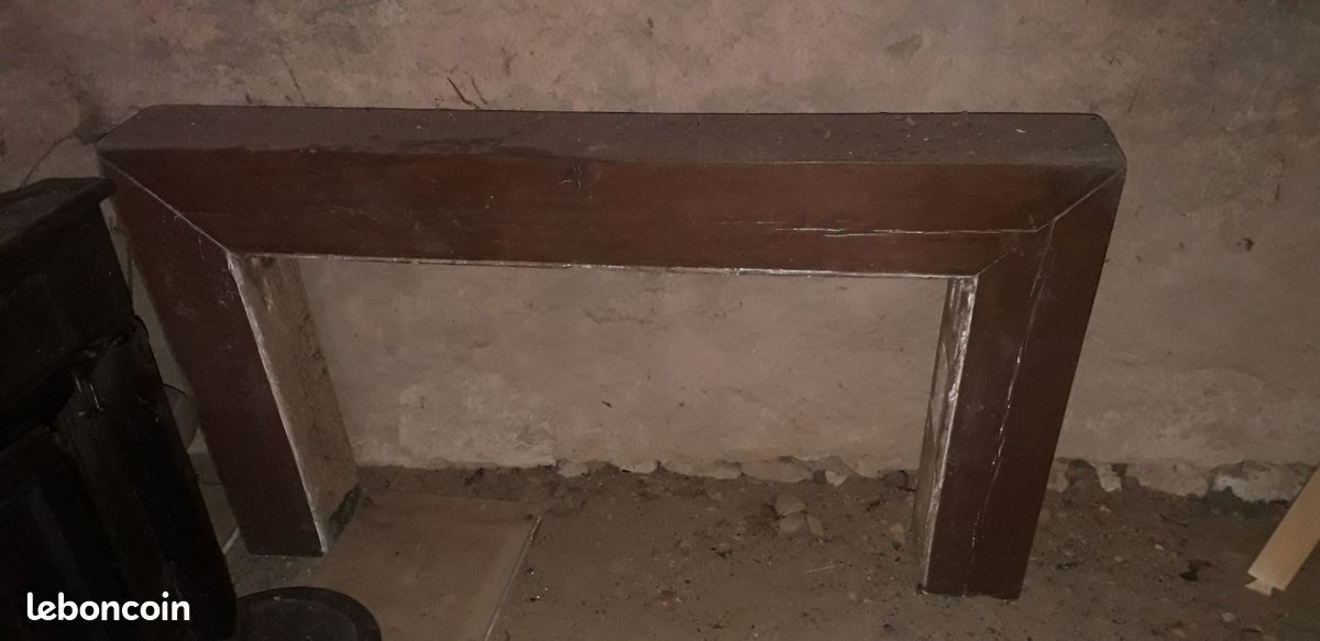 Insert de cheminée la vitre fait 65cm par 42cm (image 4)