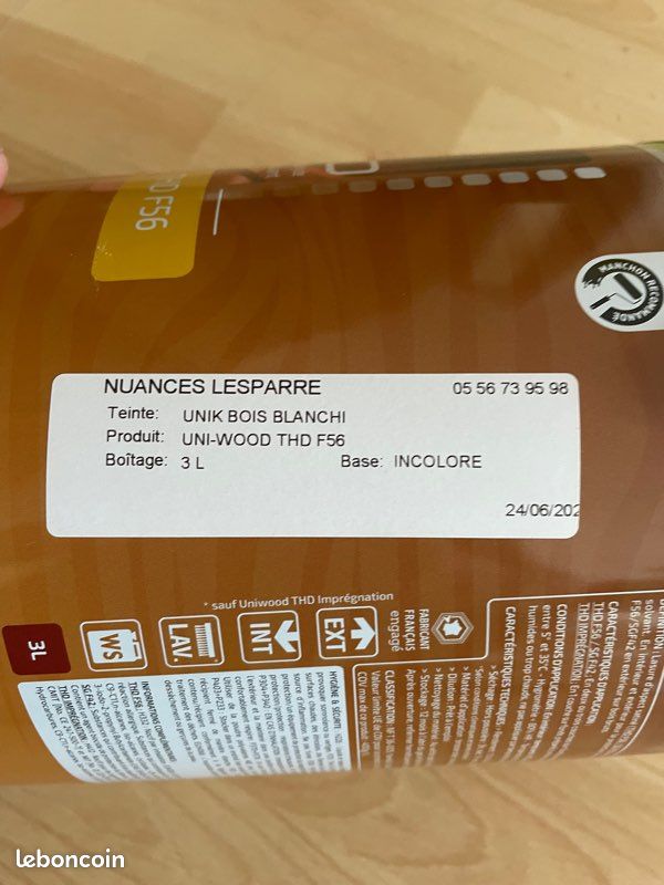 Lasure blanchie (image 3)