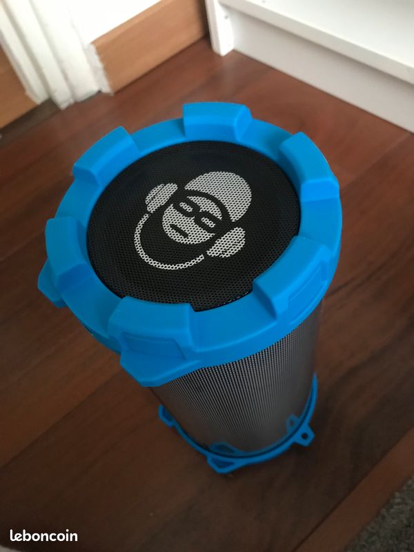 Enceinte bluetooth iDance cyclone 300 bleue (image 2)