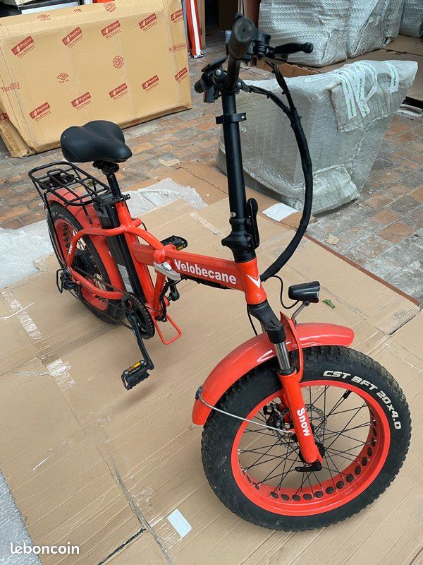 Velobecane VÃ©lo Fat Bike Ã©electrique Vélo électrique Pliant