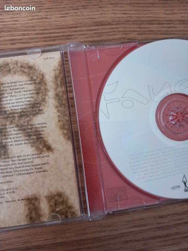 Cd raï Faudel baïda 1997 (image 3)