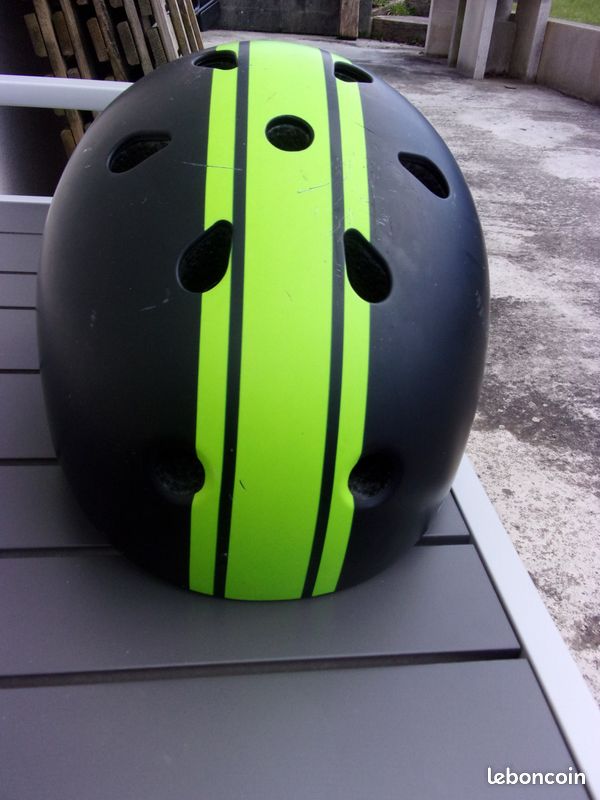 Casque Vélo BTWIN noir fluo (image 7)