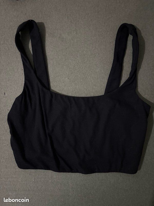 Crop top noir kookai (image 2)