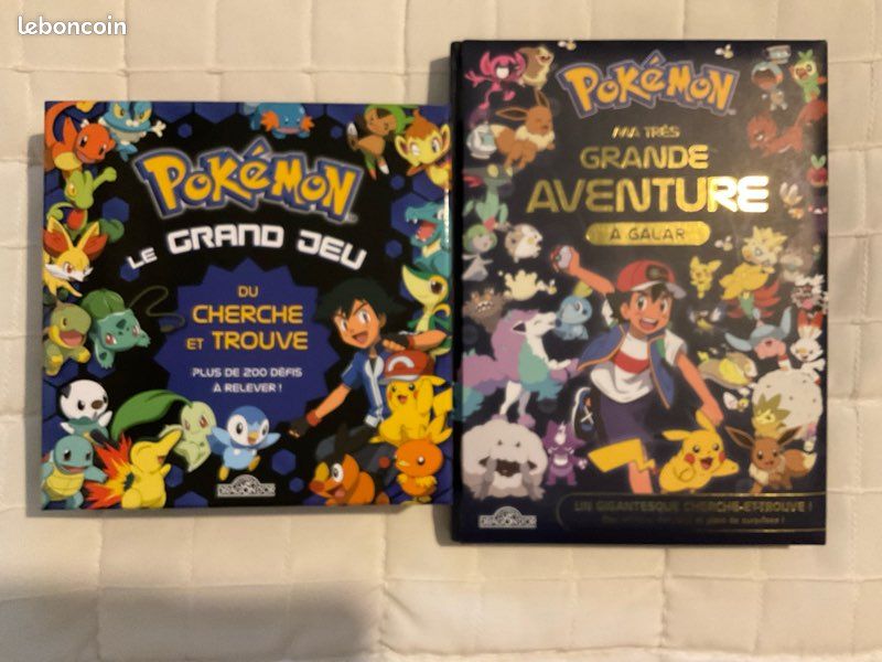 Pokémon le grand jeu cherche et trouve et ma très grande aventure (image 1)