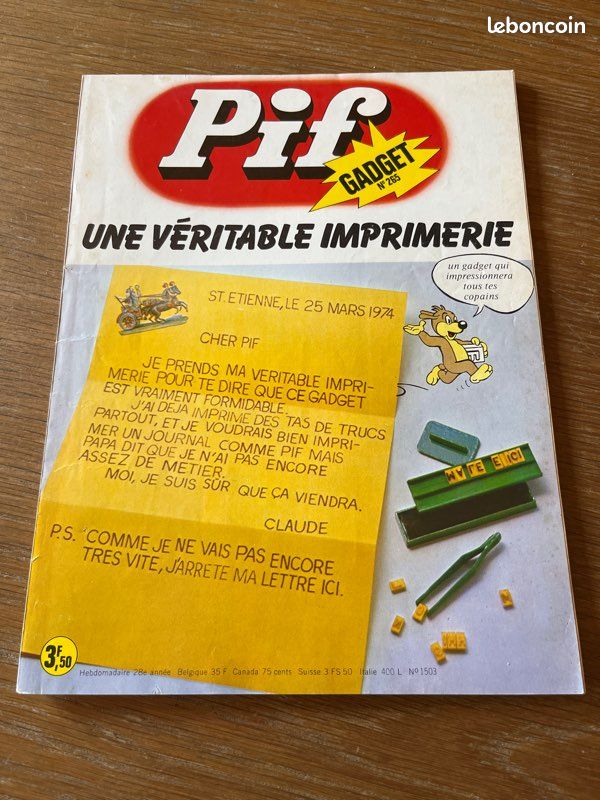 Pif gadget 265 (image 1)